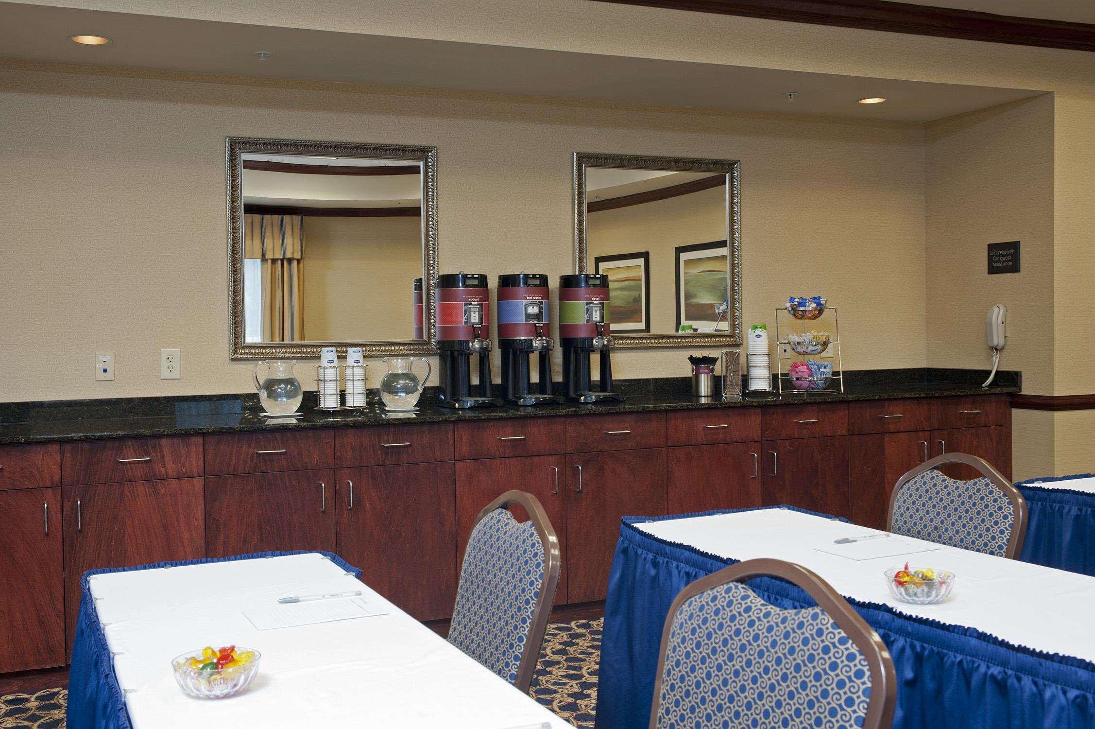 Hampton Inn & Suites Indianapolis-Airport Indianápolis Restaurante foto